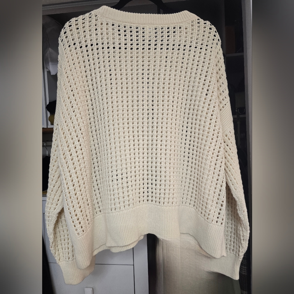 Cream Knit Sweater - Picture 2 of 3
